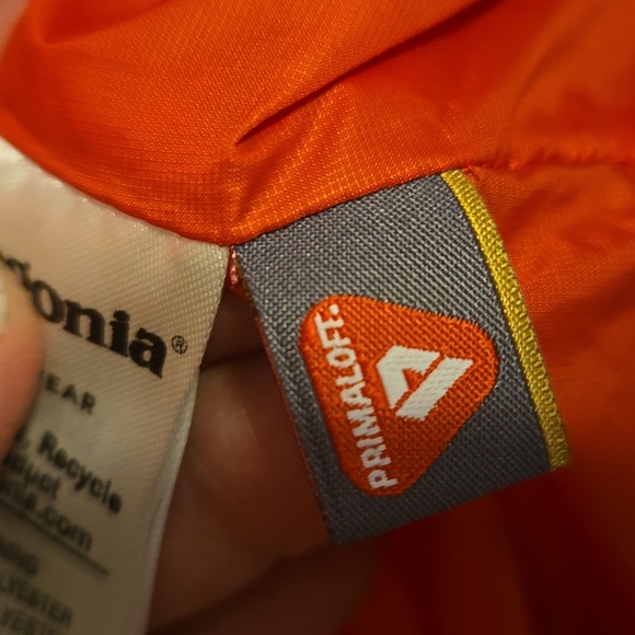 Patagonia Vibrant Orange Quilted Jacket - Picture 9 of 12